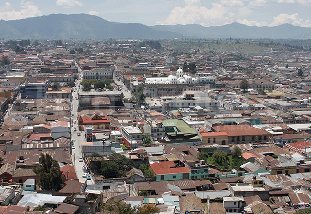 Vista panorámica de la Ciudad de Quetzaltenango. (Foto: Hemeroteca PL)