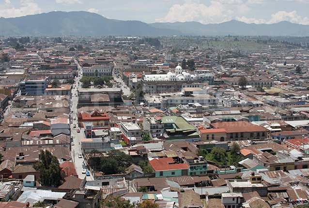 Vista panorámica de la Ciudad de Quetzaltenango. (Foto: Hemeroteca PL)