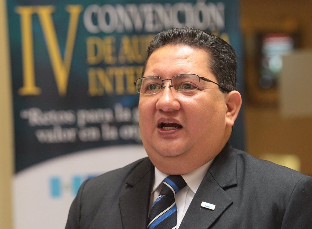 Óscar Noé López, presidente del IGCPA. (Foto Prensa Libre: Álvaro Interiano)