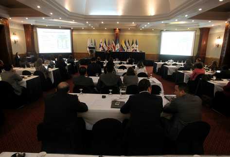 En la capital guatemalteca se lleva a cabo el congreso regional de jueces y fiscales sobre trata de personas. (Foto Prensa Libre: Paulo Raquec)
