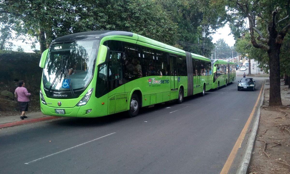 La Municipalidad de Guatemala  habilitó el servicio del Transmetro para la zona 21.