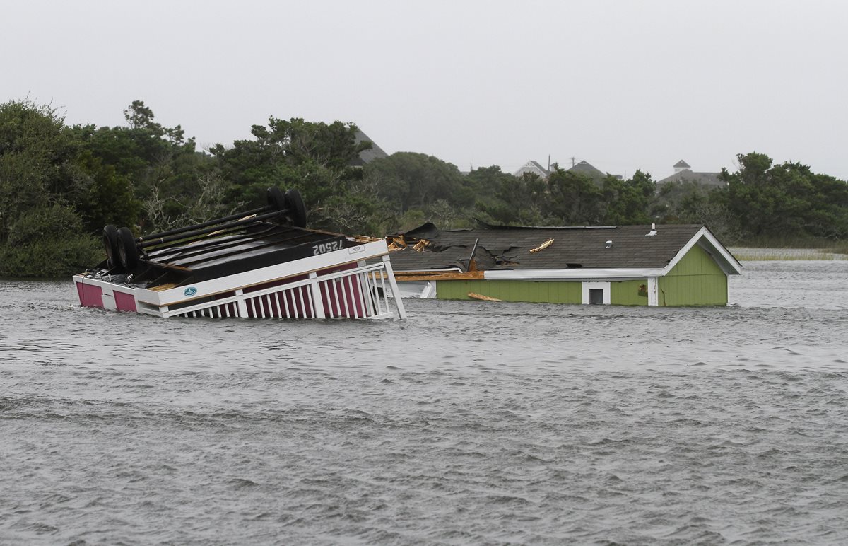 La tormenta "Hermine" causa destrozos en EE. UU. (Foto Prensa Libre: AP).