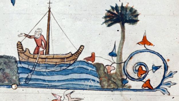 ¿Cómo pasabas tu cabra, tu lobo y tu col, uno a la vez, evitando que el lobo se comiera a la cabra y la cabra se comiera la col? (Cortesía de la Biblioteca Británica)