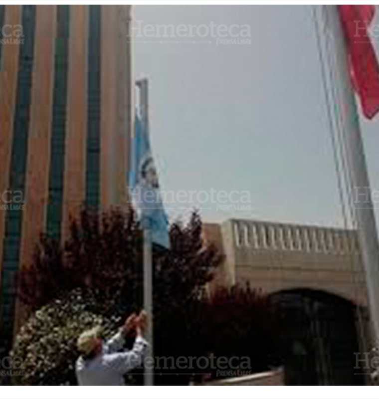 Nueva sede de la embajada de Guatemala en Jerusalén. (Foto Prensa Libre: Gustavo Montenegro)