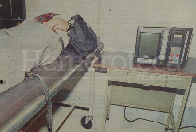 Foto del módulo letal que ilustra la portada de Prensa Libre del 29 de julio de 1997. (Foto: Hemeroteca PL)