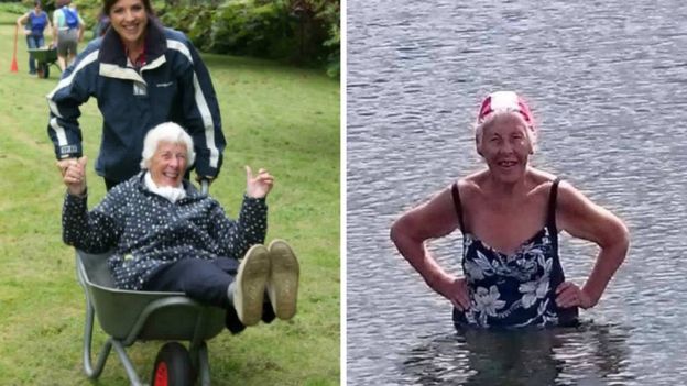 A sus 86, esta octogenaria lleva una vida de lo más activa. (Foto cortesía: Maguire)