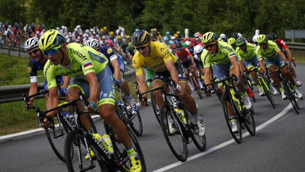 El tour de Francia es uno de los más esperados por los amantes del ciclismo. (Foto Prensa Libre. AP)