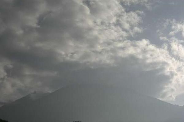 Volcán Fuego. (Foto Prensa Libre: Insivumeh)