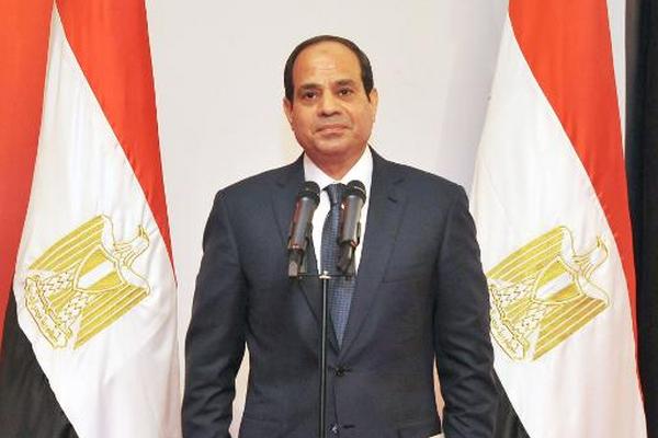 El presidente de Egipto, Abdel Fatah al Sisi, en El Cairo (Foto Prensa Libre: AFP).