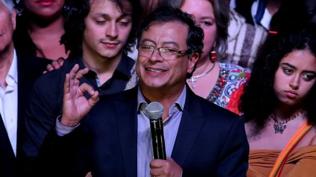 Gustavo Petro es el primer candidato de la izquierda en la historia de Colombia que llega a la segunda vuelta por la presidencia. EPA
