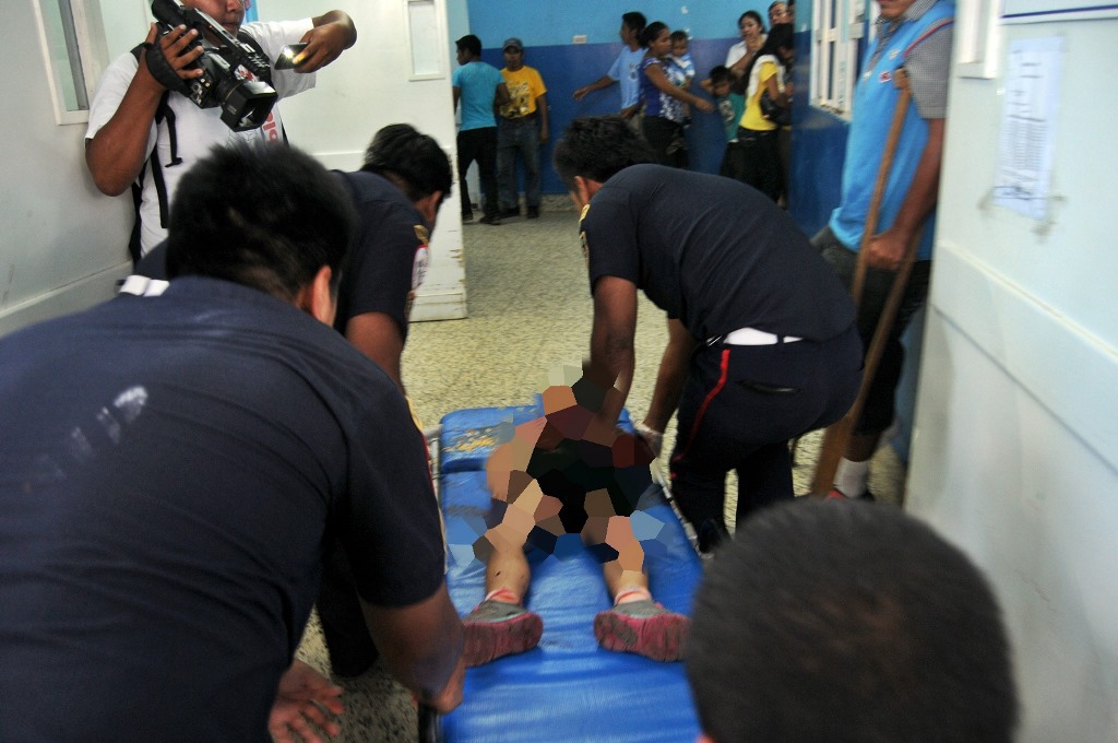 La menor murió en el hospital de Coatepeuqe, Quetzaltenango.(Foto Prensa Libre: Alexander Coyoy).
