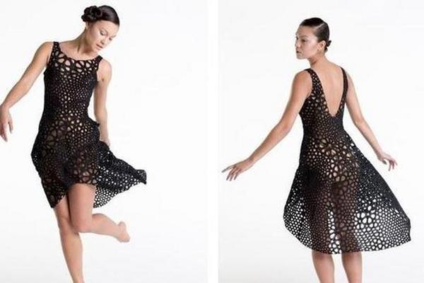 El vestido Kinematics es la primera prenda impresa en 3D