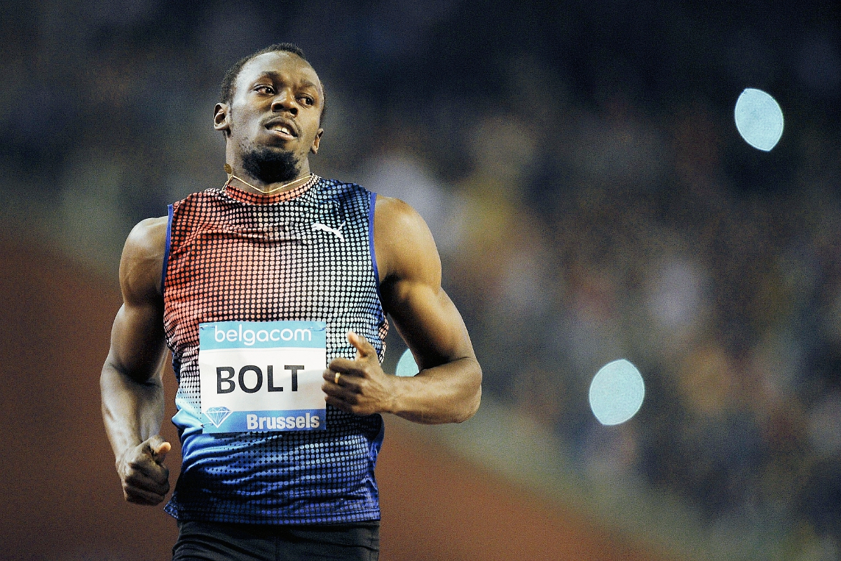 Usain Bolt renunció el martes a competir en las justas de París y Lausana de la Liga Diamante. (Foto Prensa Libre: AFP)