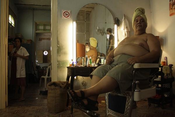 Escena del trabajo rodado en Cuba.