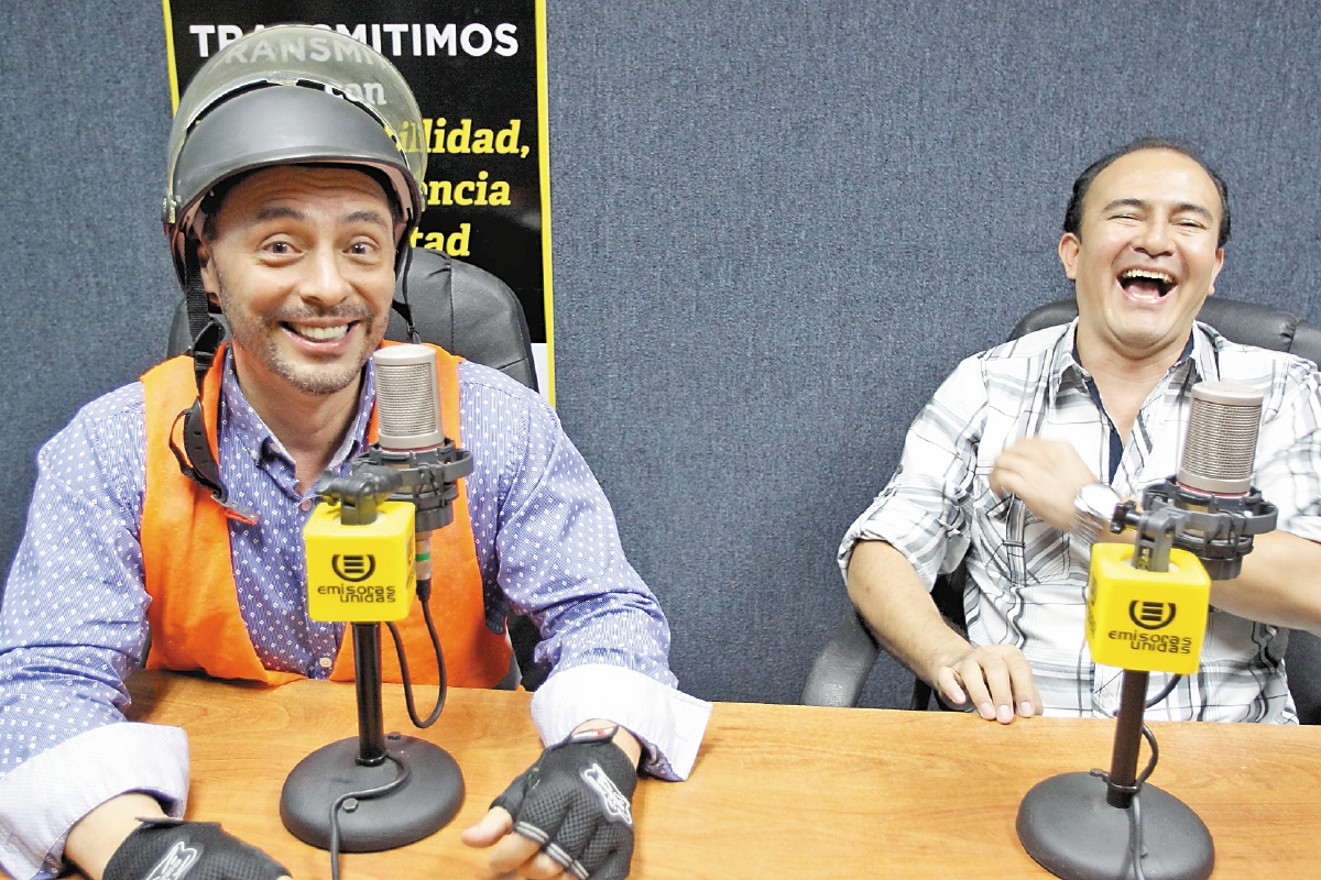 Julio Serrano y Juan José Barrios en la víspera de la renuncia de Otto Pérez Molina.
