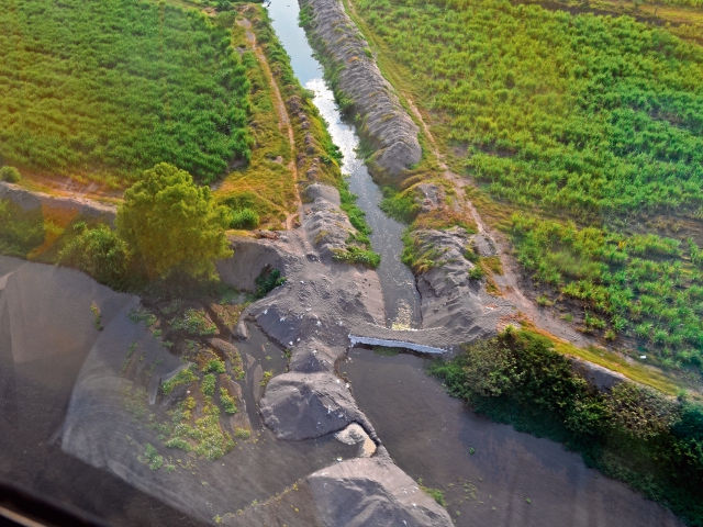 El ministerio de Ambiente informó en mayo pasado que había denunciado el desvío irregular de varios ríos por parte de empresas agroindustriales.