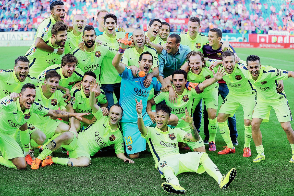El FC Barcelona estará en el bombo uno del sorteo de la Liga de Campeones de Europa. (Foto Prensa Libre: AFP)