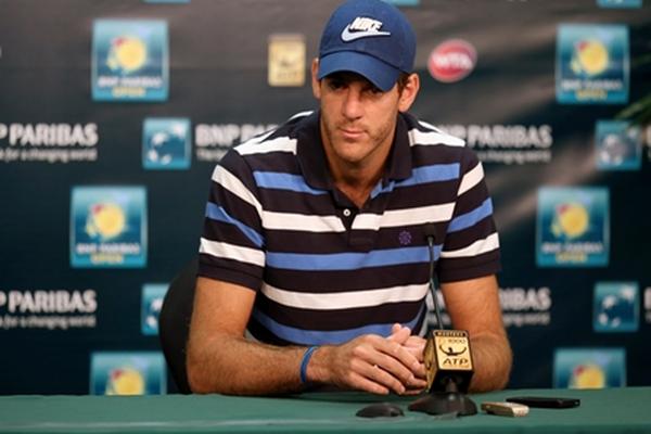Del Potro pide la reestructuración del tenis argentino. (Foto Prensa Libre: AFP)