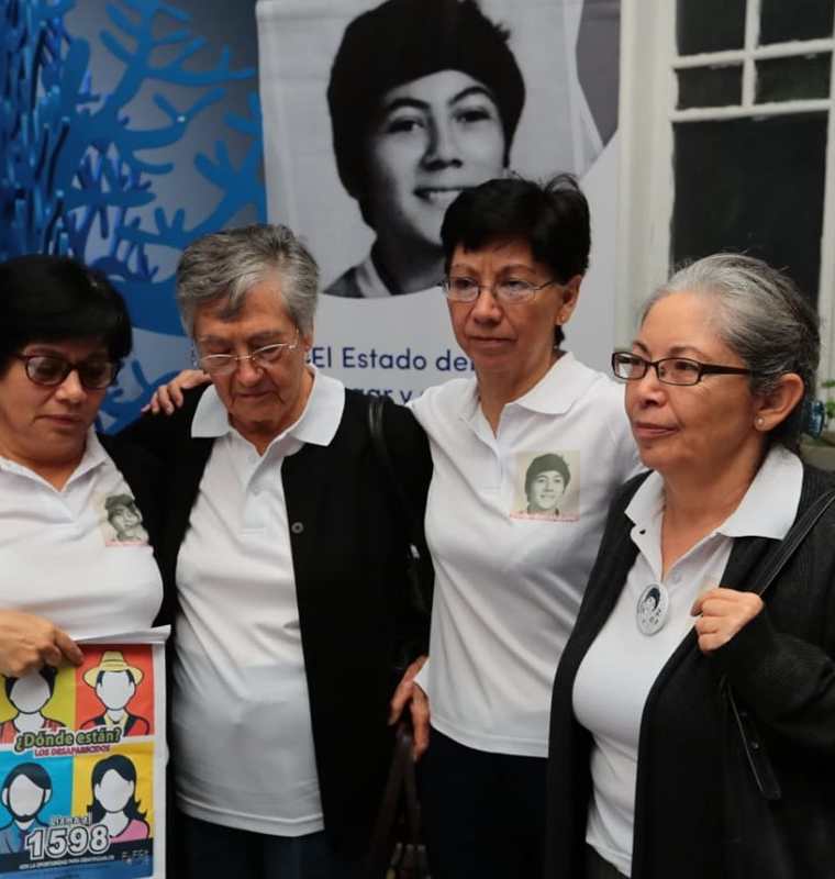 La familia aseguró que no descansarán hasta encontrar los restos de Marco Antonio. (Foto Prensa Libre: Álvaro Interiano)
