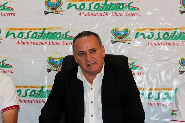 Élmer Leonidas Guerra, alcalde de Jalapa, señala que aún no ha recibido notificación de antejuicios.