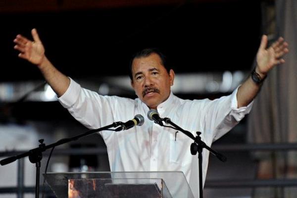 Daniel Ortega se mantiene en el poder a pesar de las protestas en su contra que comenzaron el 18 de abril. Foto Prensa Libre: AFP)