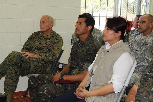 John Kelly supervisa sede en San Marcos.