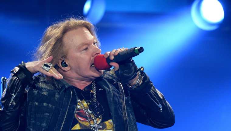En redes sociales, los usuarios especulan con un concierto de Guns N' Roses en Guatemala (Foto Prensa Libre: AFP).