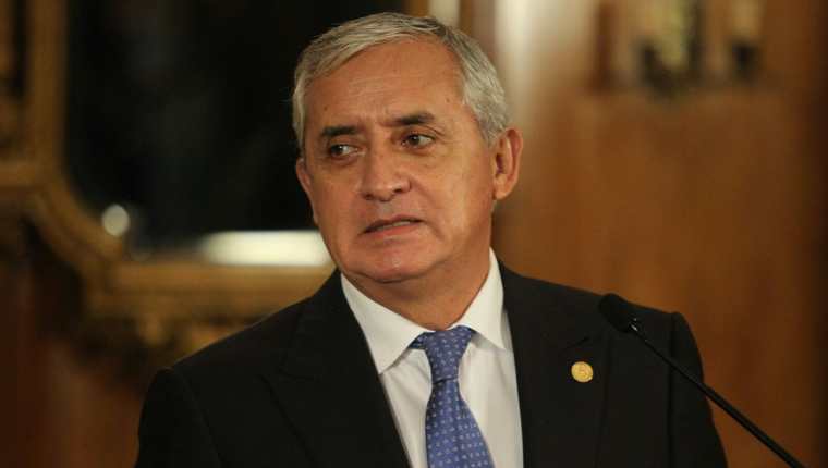 El MP pedirá a un Juzgado de Mayor Riesgo que Pérez Molina sea cesado de sus funciones como presidente. (Foto Prensa Libre: Hemeroteca PL)