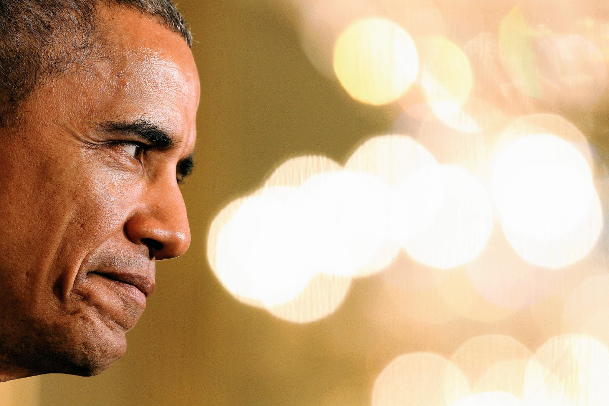 El presidente estadounidense.Barack Obama habla en Washington. (Foto Prensa Libre AP)