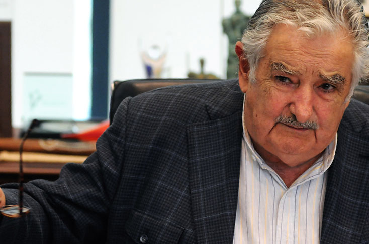 José Mujica dice que el mandatario Nicolás Maduro “está loco como una cabra”.(AP).