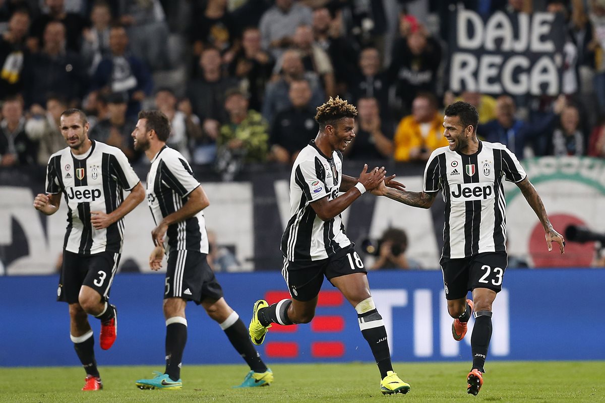 La Juventus se aferró a la cima de la Liga italiana. (Foto Prensa Libre: AFP)