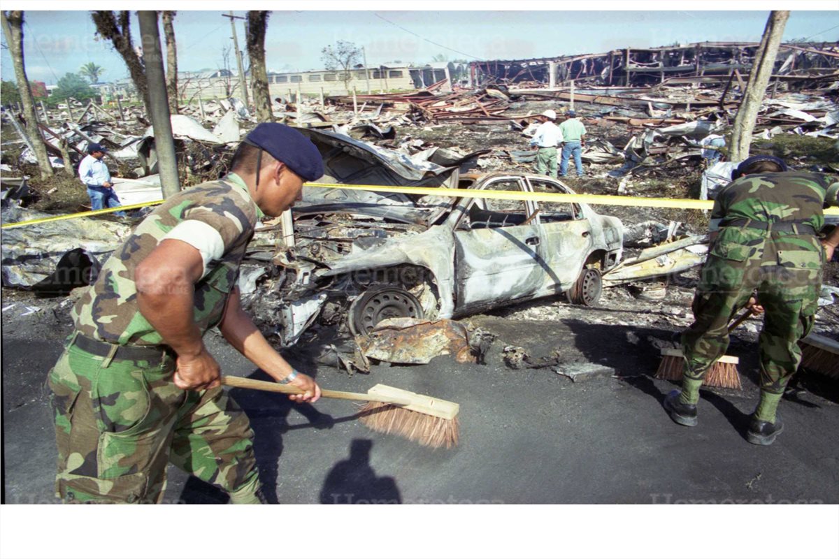 1999: explosión en bodega de Zolic causa destrucción