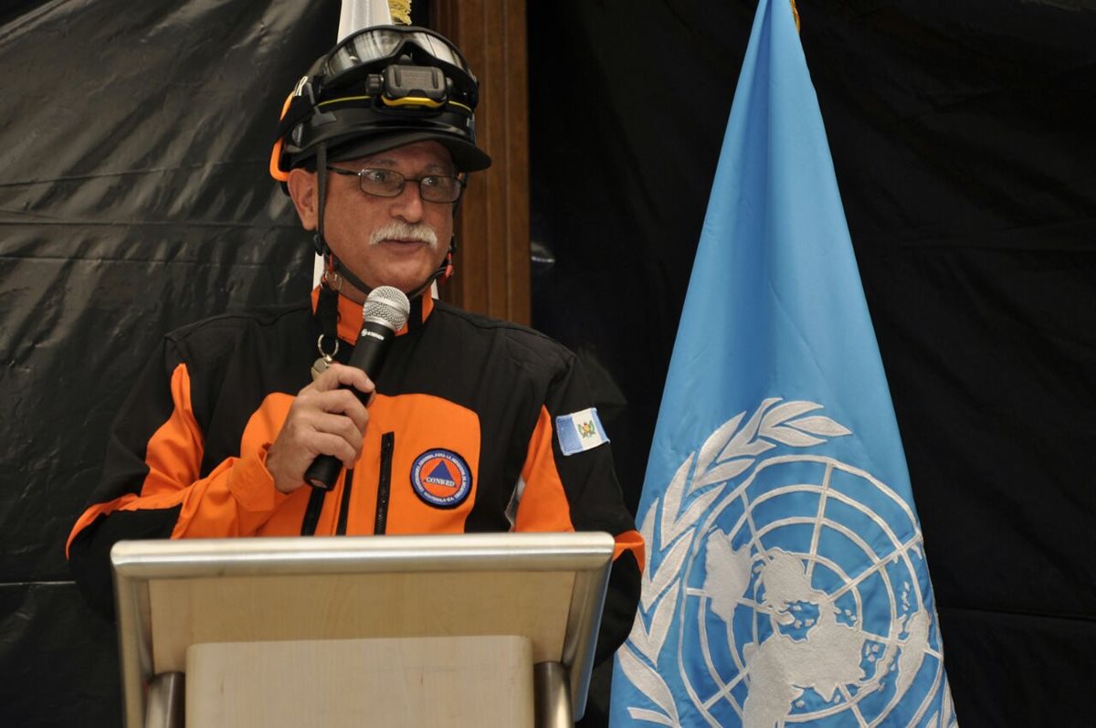 Sergio Cabañas será el nuevo secretario ejecutivo de la Conred. (Foto Prensa Libre: Conred)