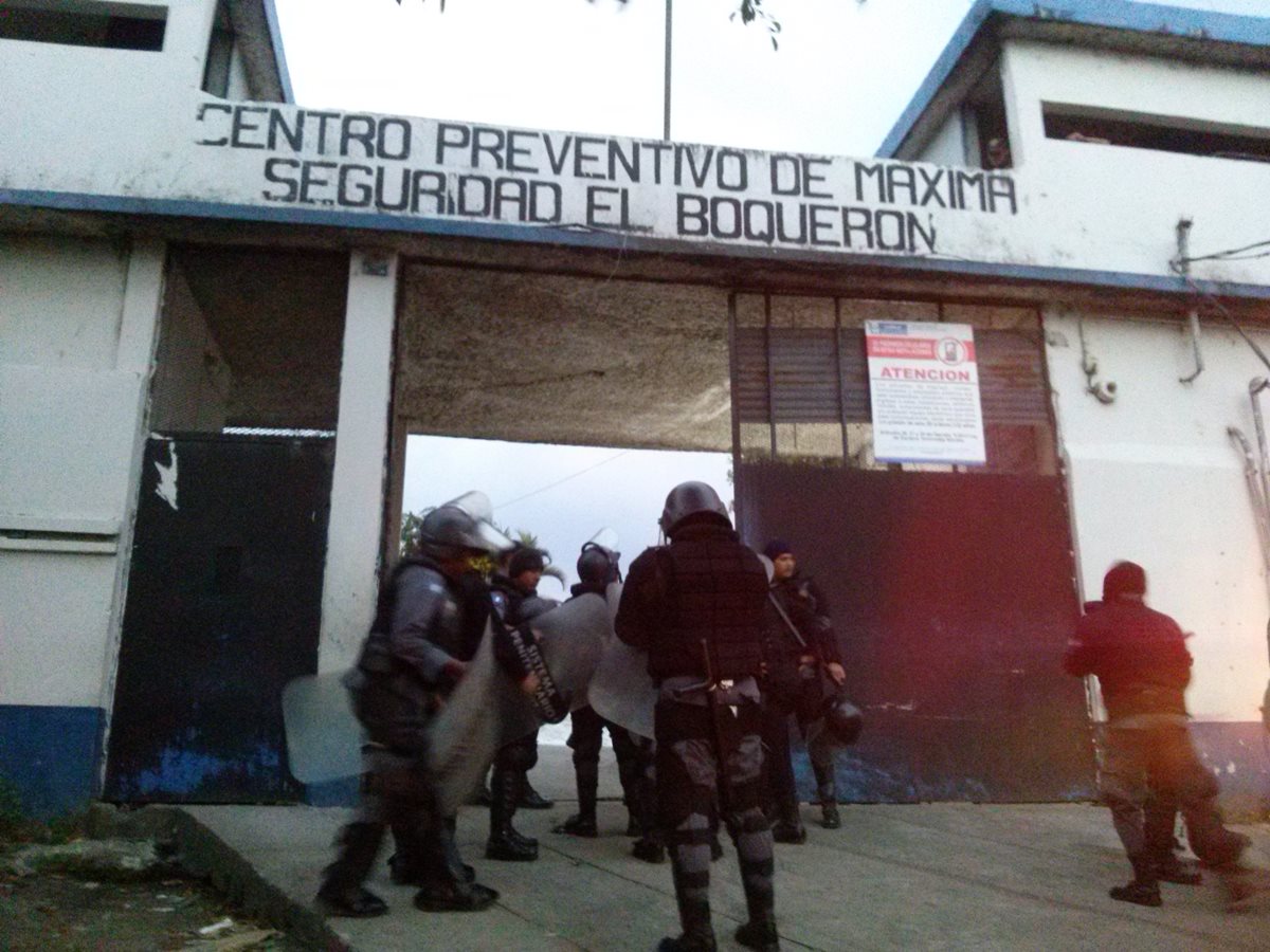 La mara salvatrucha mantiene el control del penal de El Boquerón. (Foto Prensa Libre: Hemeroteca PL)
