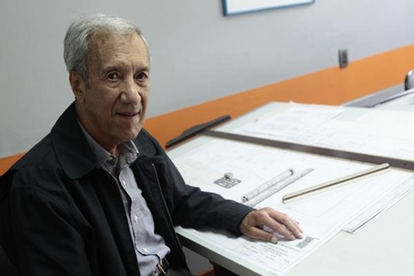 Carlos Haesussler fundó la Facultad de Arquitectura de la Usac. (Foto Prensa Libre Álvaro Interiano)