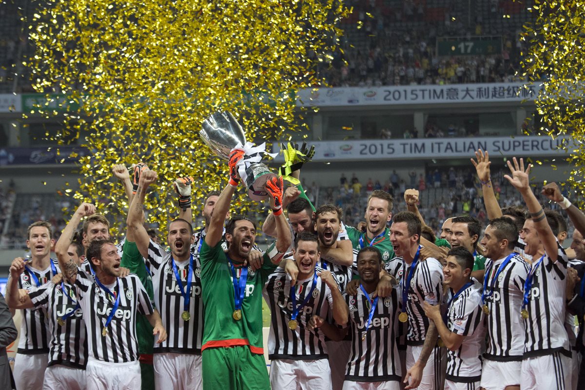 La Juventus inició la temporada en Italia con el pie derecho. (Foto Prensa Libre: AP)
