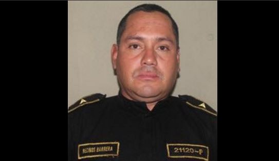 Franklin Barrera Recinos, oficial tercero de la PNC fallecido. (Foto Prensa Libre: Hemeroteca)