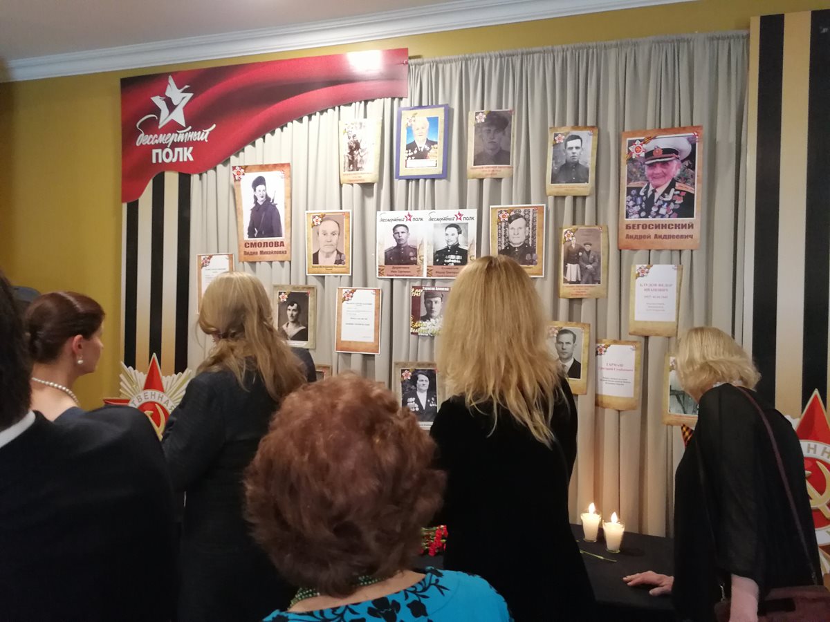 Recientemente la comunidad rusa celebró el 73 aniversario del Día de la Victoria en la Gran Guerra Patria. (Foto Prensa Libre: José Luis Escobar).