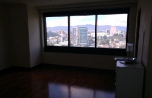 Vista desde el apartamento que pasó a manos de la Senabed.(Foto Prensa Libre: MP)
