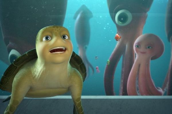 El gran escape cuenta la historia de dos tortugas que deciden transmitir su espíritu aventurero a una nueva generación de crías, para que conozcan el océano. (Foto Prensa Libre: Archivo)