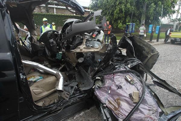 En 2013 murieron 769 personas en accidentes. (Foto Prensa Libre: Archivo)
