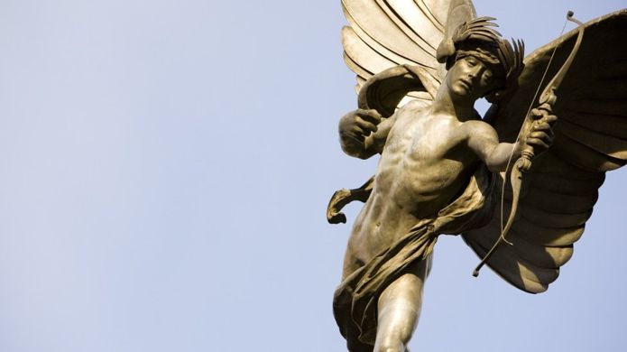 Eros es el dios griego del amor. (Getty Images).