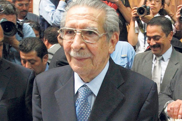 Efraín Ríos Montt, ex jefe de Estado de facto entre 1982 y 1983, enfrentará un nuevo juicio.