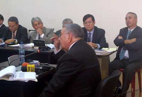 Eduardo Meyer declara en juicio por desvío millonario. (Foto Prensa Libre: Erick Ávila)