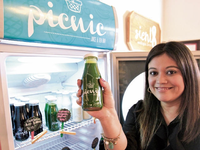 De vida toma forma en los productos naturales que ofrece Picnic Juice and Tea Bar. (Foto Prensa Libre: Carlos Hernández)