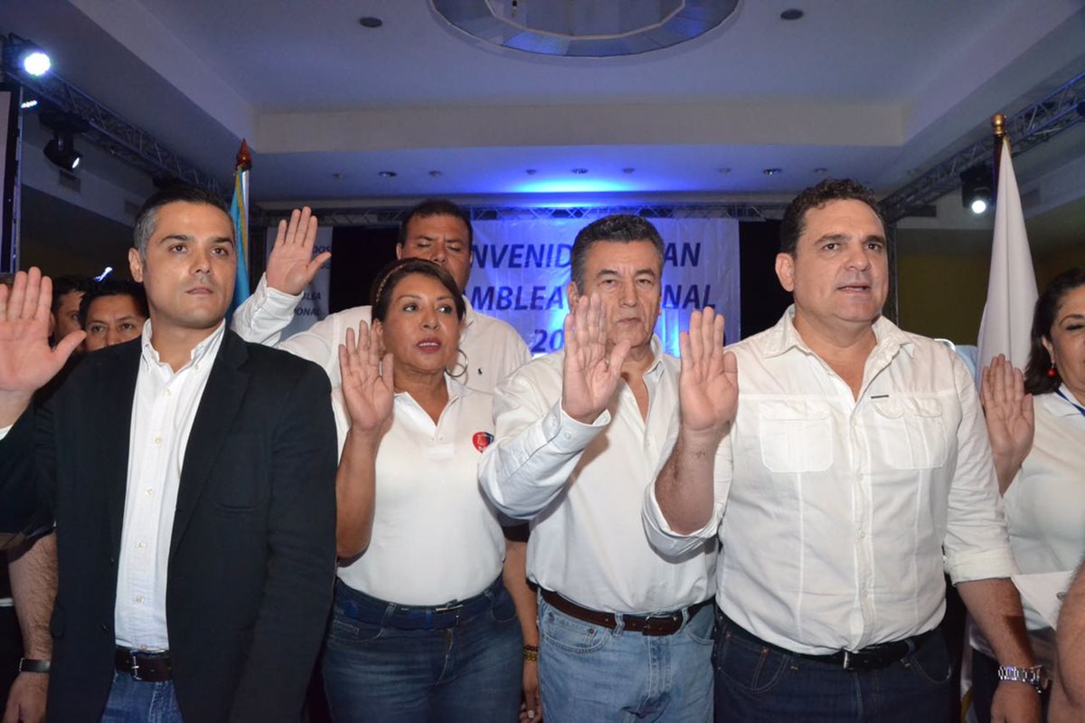 El MR formó su dirigencia en asamblea el domingo último. (Foto Prensa Libre: Antonio Jiménez)