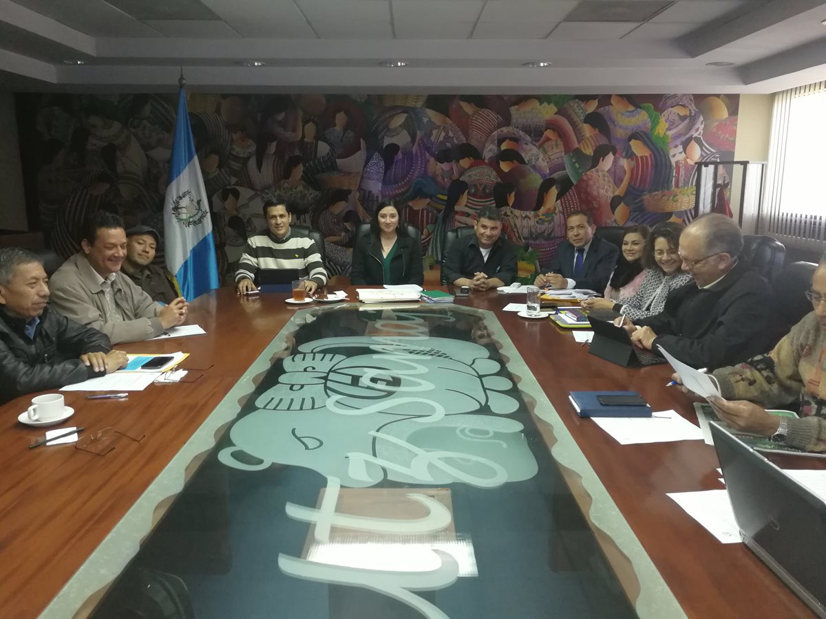 Los integrantes de la CNS no alcanzaron acuerdos para fijar paga mínima en el 2018. (Foto Prensa Libre Urías Gamarro)