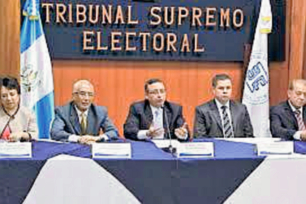 Magistrados del TSE informaron que no habían llegado los fondos a dicha institución. (Foto Prensa Libre: Hemeroteca PL).