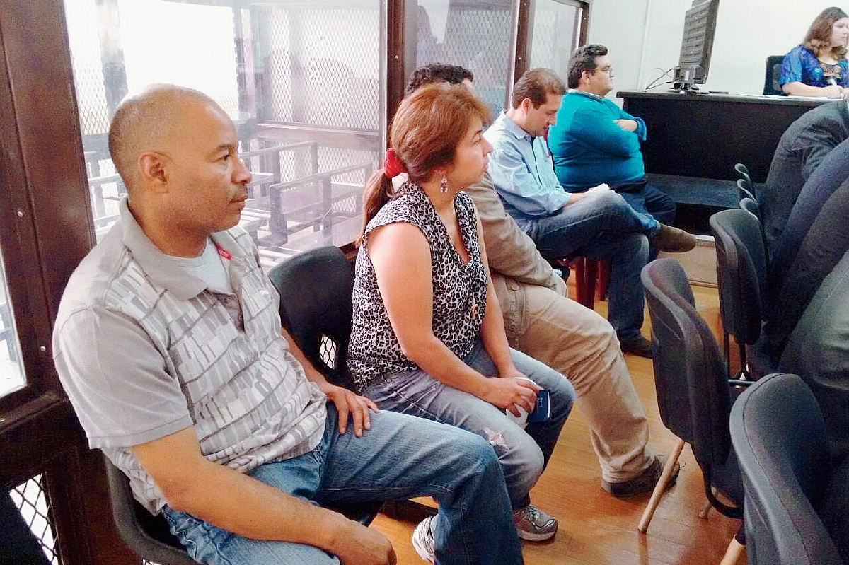 Audiencias de primera declaración de cinco implicados en caso de Evento Chiquimula. (Foto Prensa Libre: Paulo Raquec)