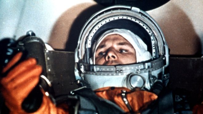 Yuri Gagarin, el hijo de campesinos soviéticos que conquistó el espacio. AP